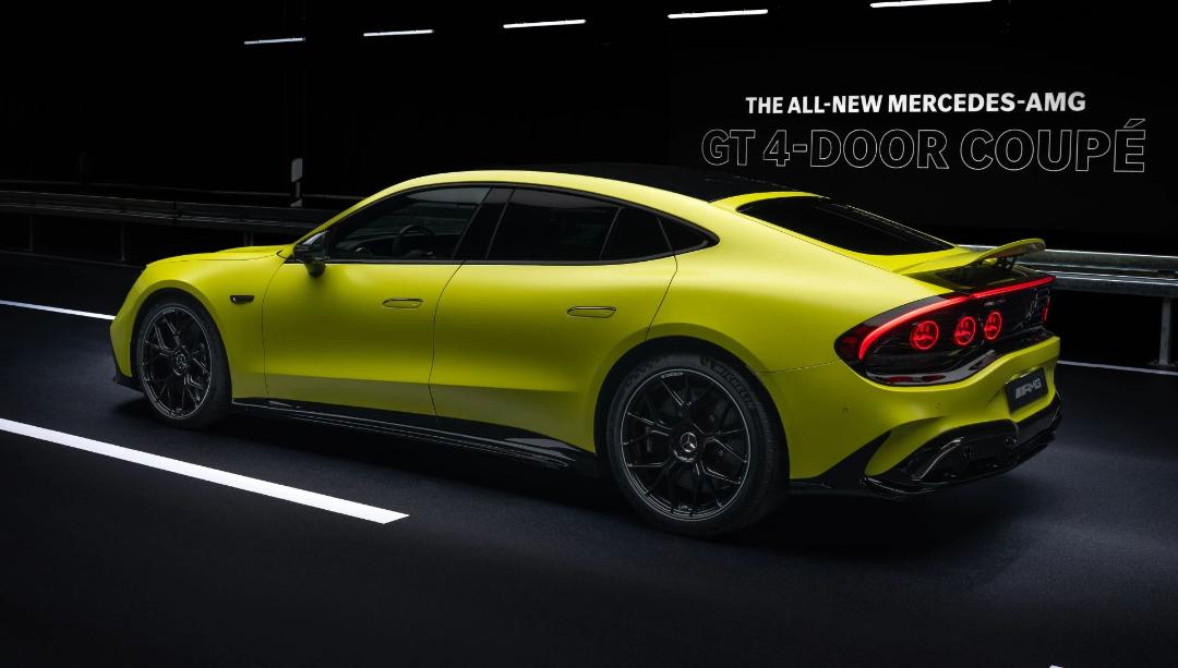 mercedes amg gt 4door ev