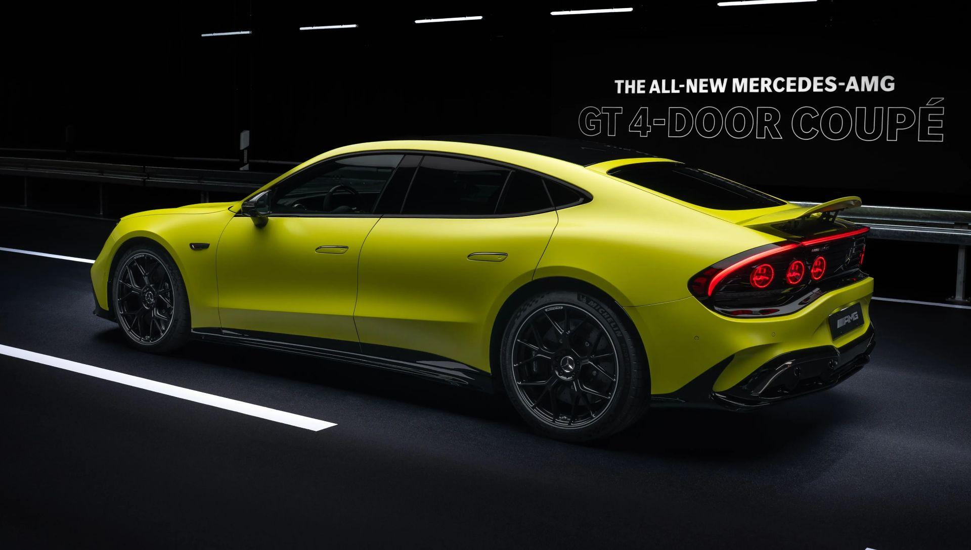 mercedes amg gt 4door ev