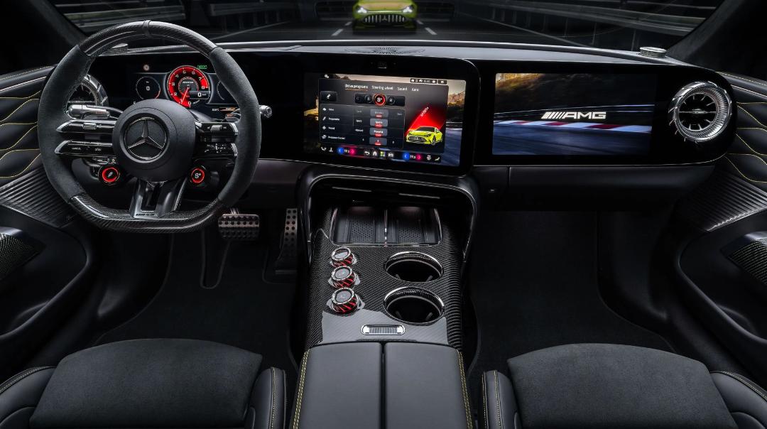   mercedes amg gt 4door ev