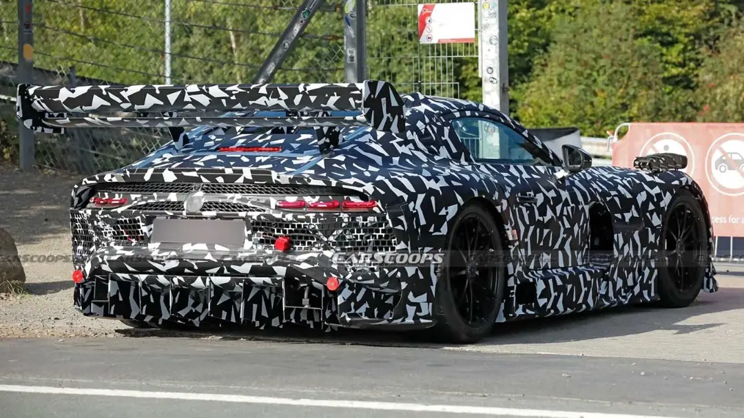نسل جدید مرسدس AMG GT بلک سریز نمای عقب