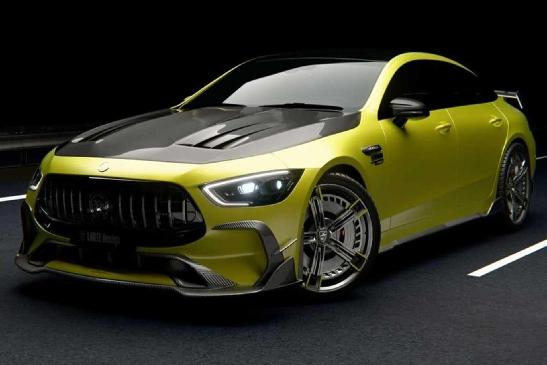 مرسدس AMG GT برقی با کیت لارته