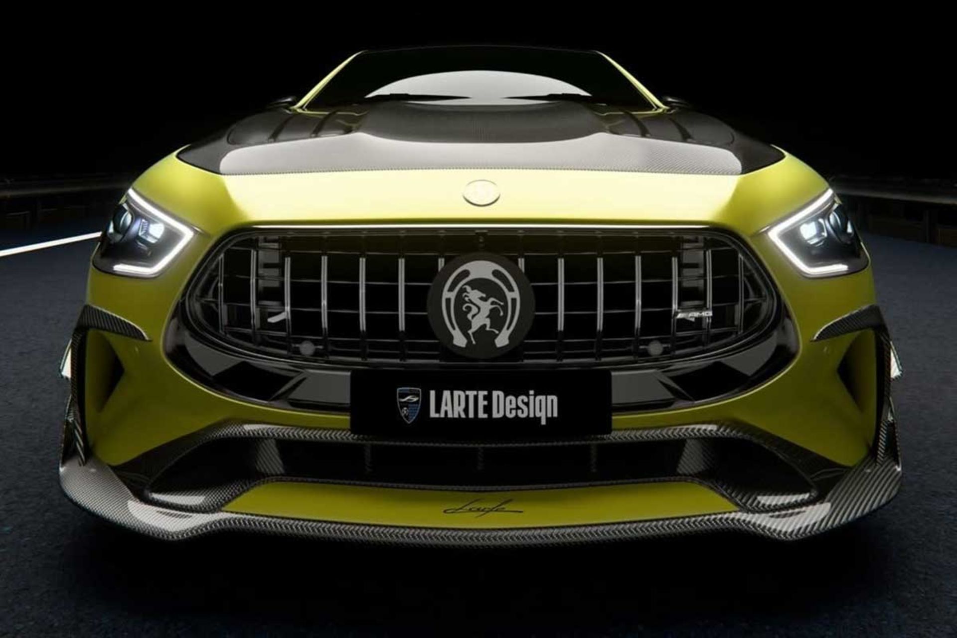 مرسدس AMG GT برقی با کیت لارته