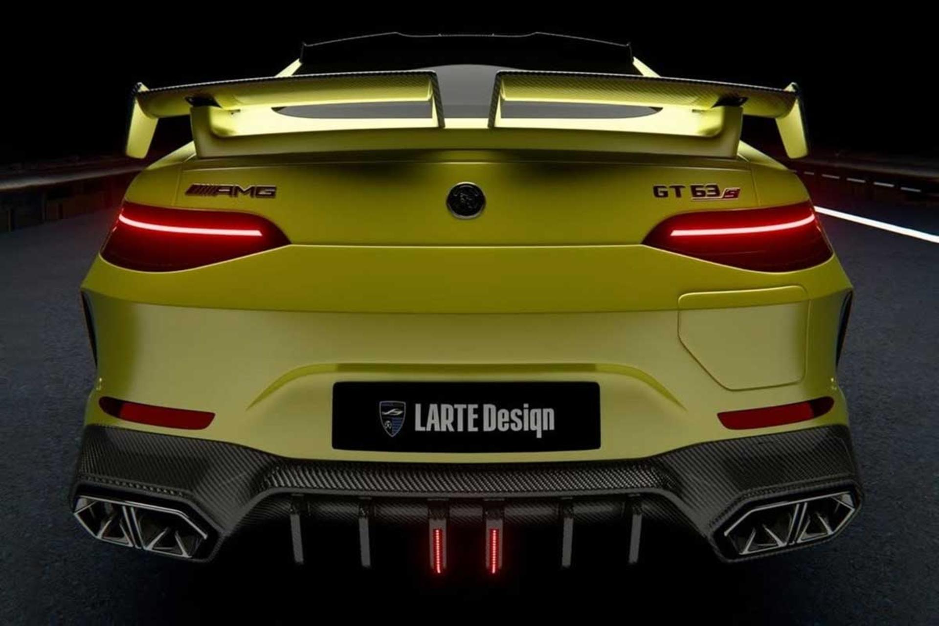 مرسدس AMG GT برقی با کیت لارته