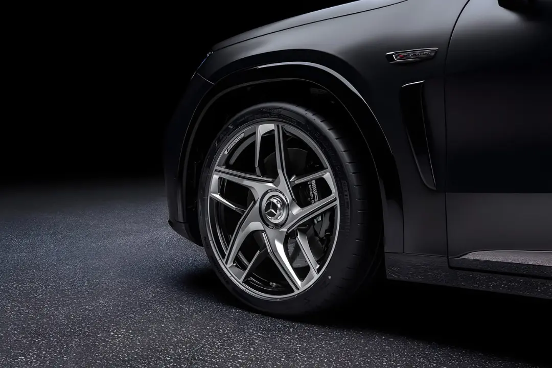 چرخ و رینگ خودروی مرسدس (Mercedes) مدل AMG GT SUV با جزئیات فنی