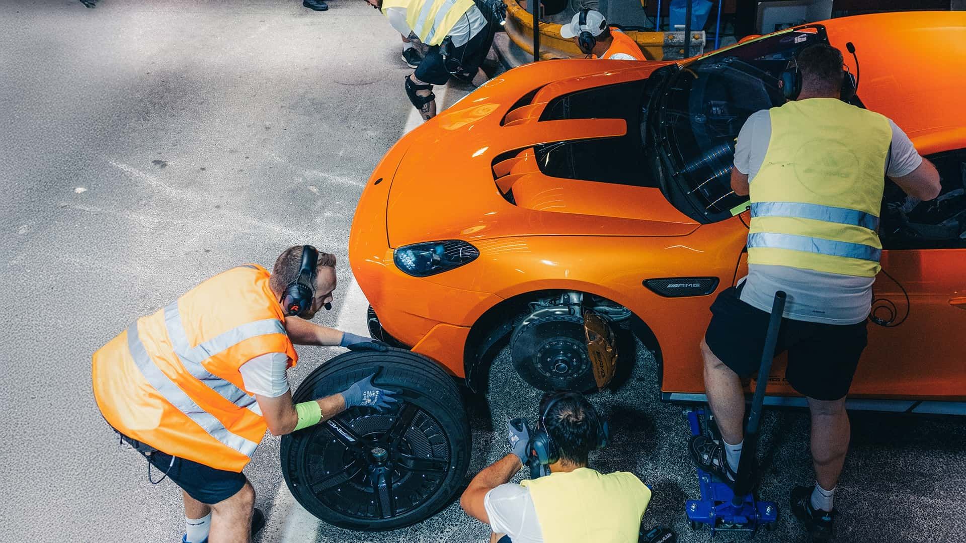 رکورد مرسدس AMG GT XX