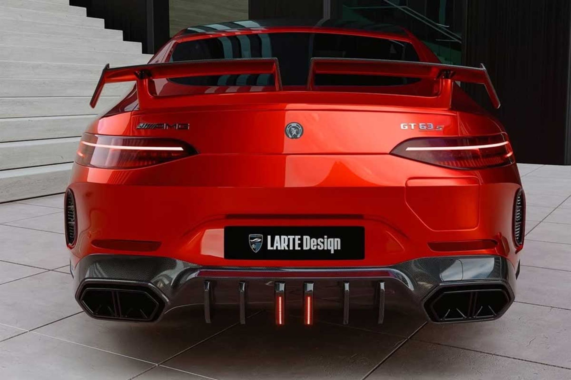 مرسدس AMG GT63 با تیونینگ لارته