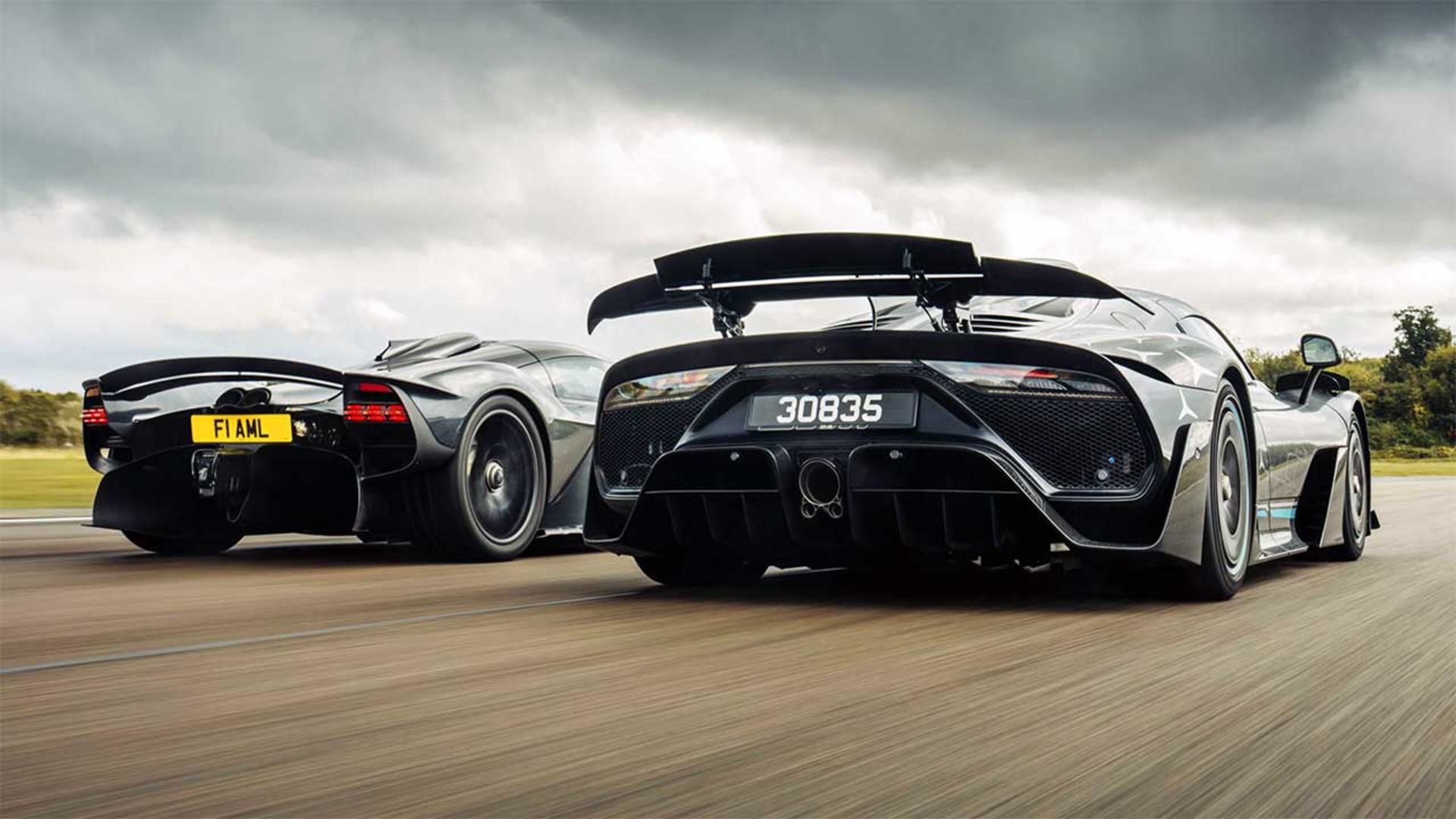 مرسدس AMG One در برابر آستون‌مارتین والکری