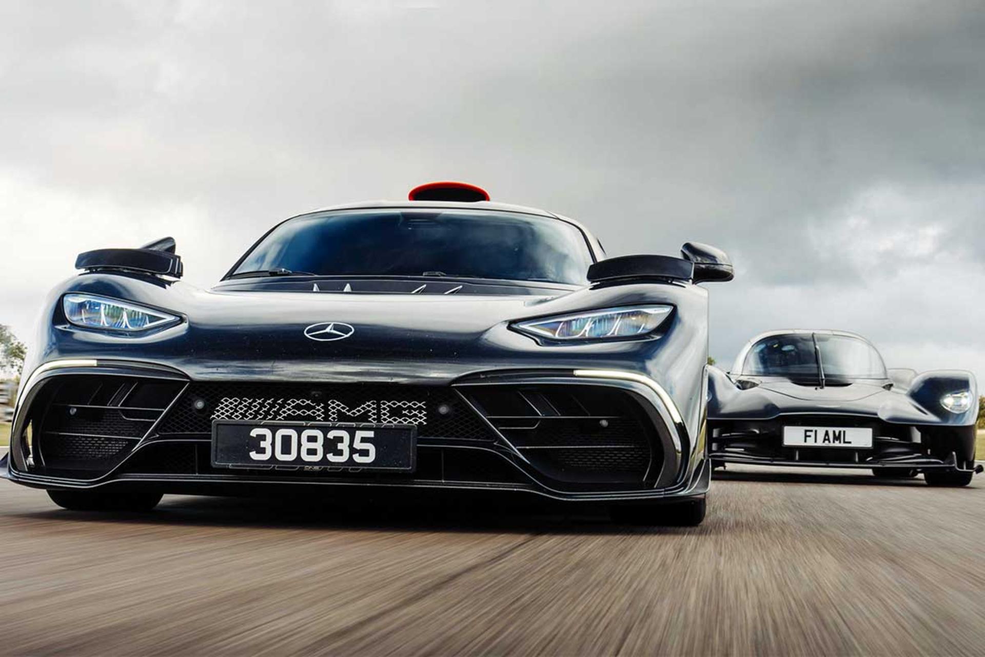 مرسدس AMG One در برابر آستون‌مارتین والکری