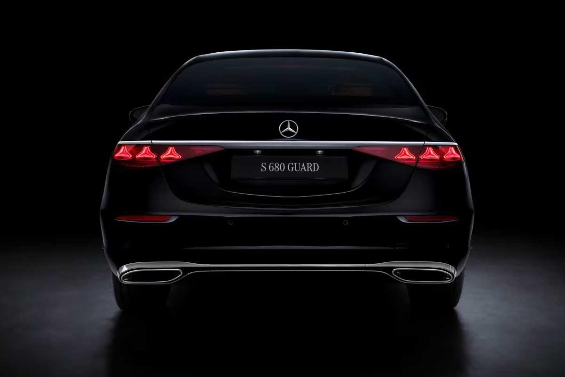 مرسدس S680 ضدگلوله