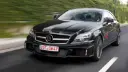 مرسدس CLS 650 برابوس (Brabus) در حال حرکت سریع در اتوبان