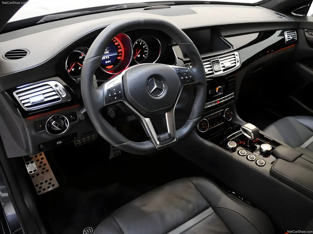 نمای داخلی و کابین خودروی مرسدس CLS 650 برابوس (Mercedes-Benz CLS 650 AMG Brabus)