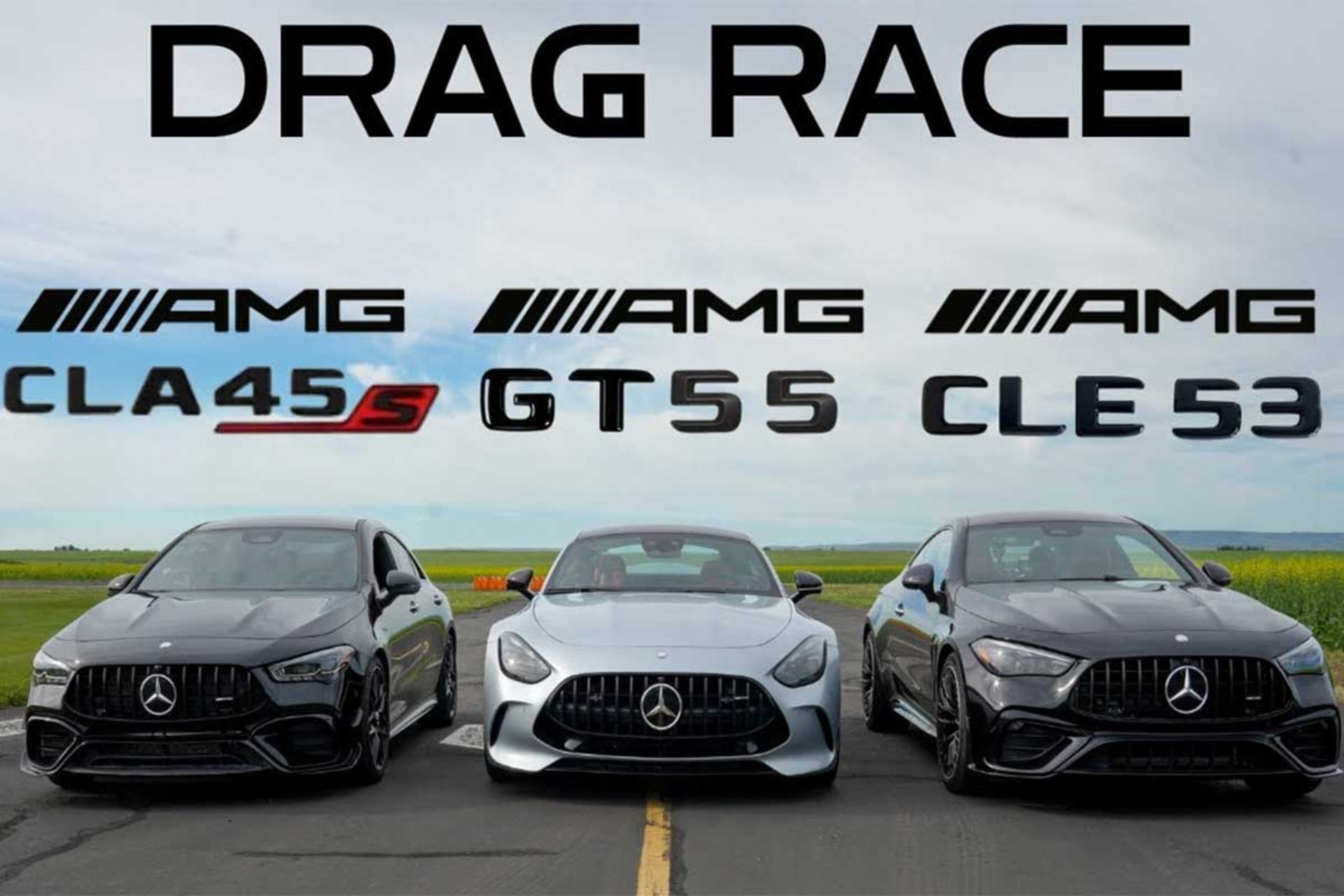 درگ مرسدس SLR و پورشه کاررا GT