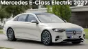 رندر خودروی مرسدس بنز کلاس ای برقی (Mercedes-Benz E-Class Electric) مدل ۲۰۲۷ در فضای باز