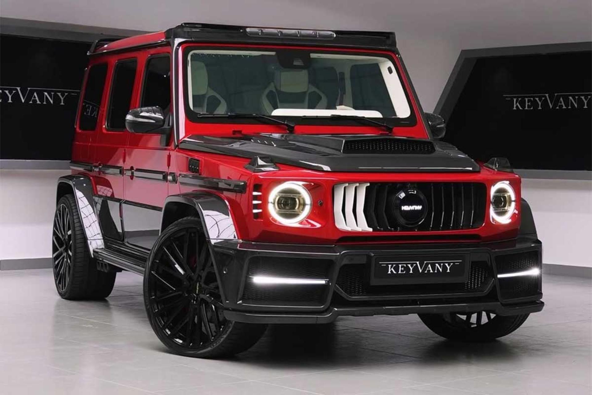  مرسدس G63 با تیونینگ کیوانی