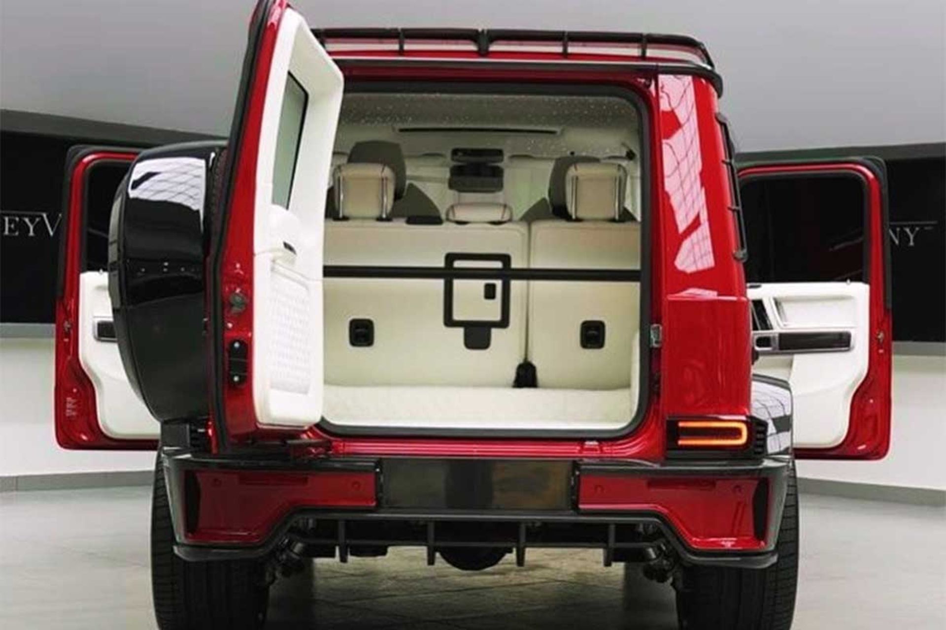 مرسدس G63 با تیونینگ کیوانی