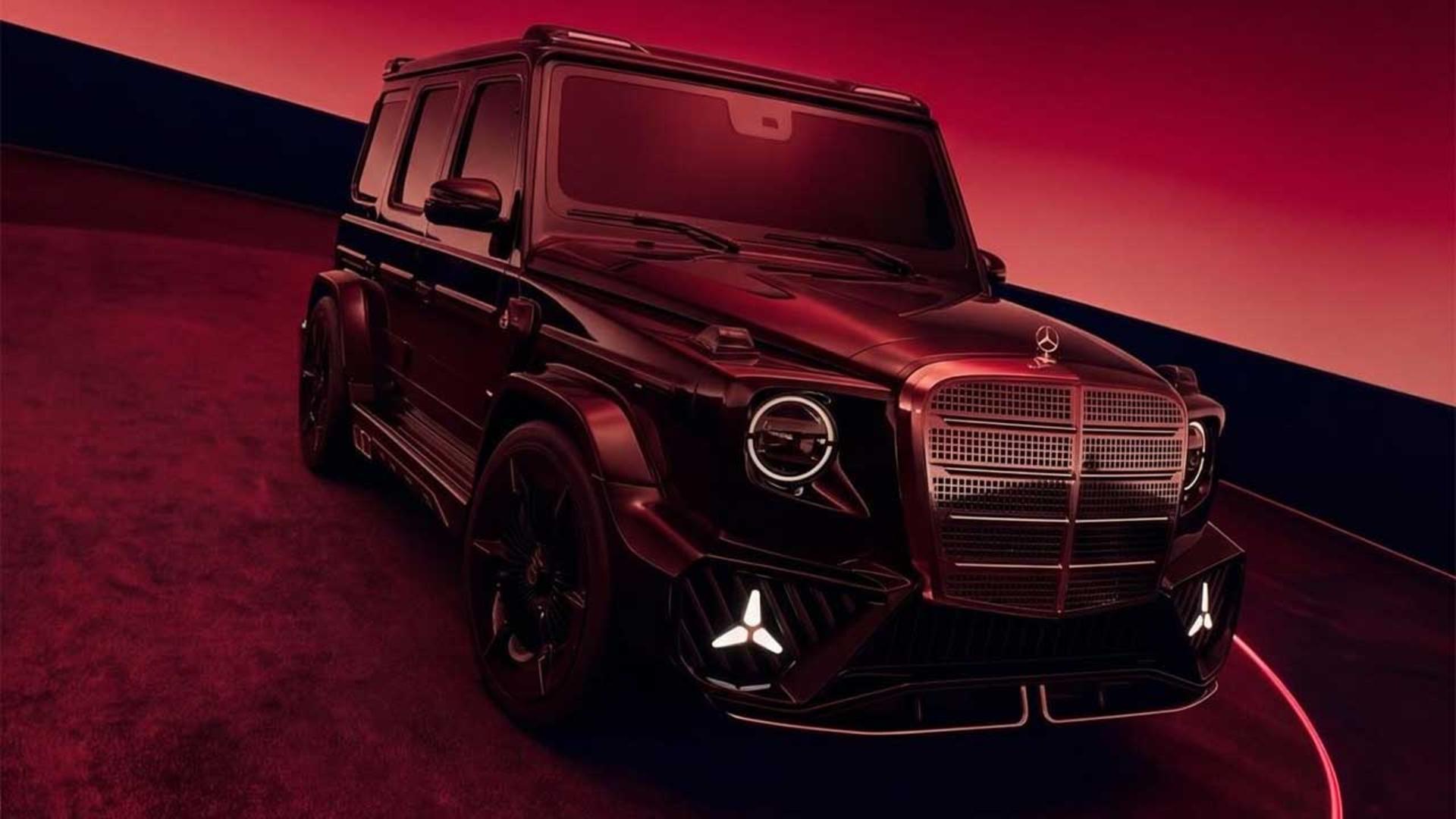 مرسدس G کلاس با چهره بنز کلاسیک