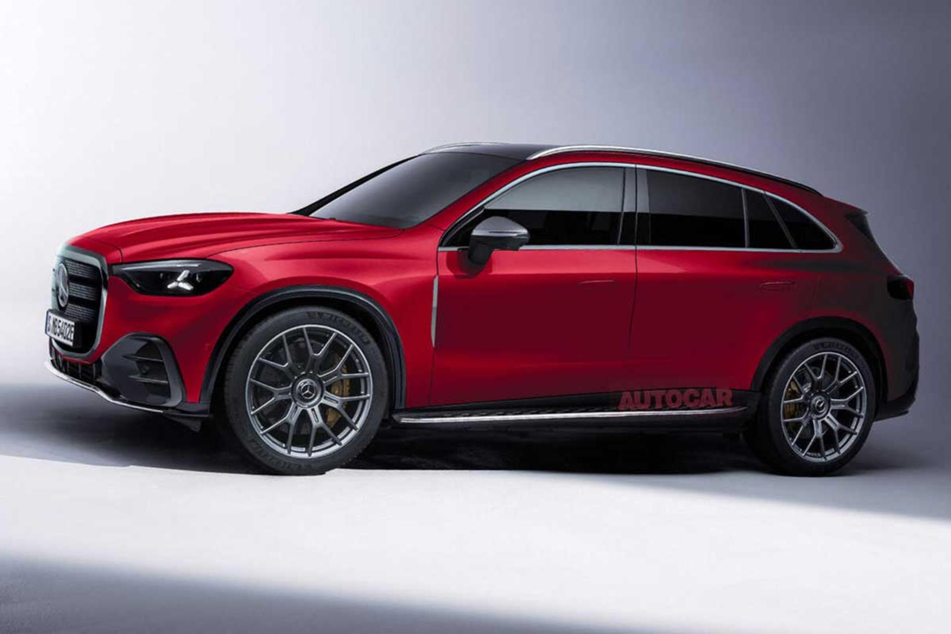 مرسدس GLC AMG برقی جدید 