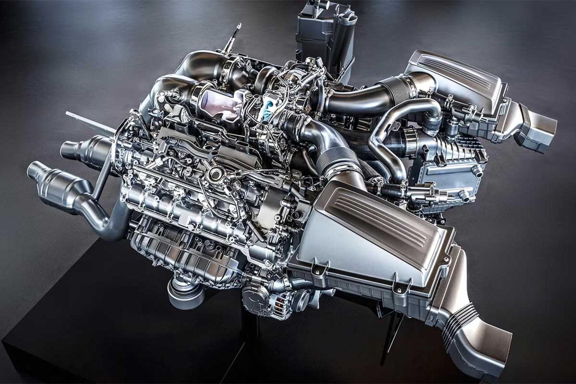 موتور V8 جدید مرسدس