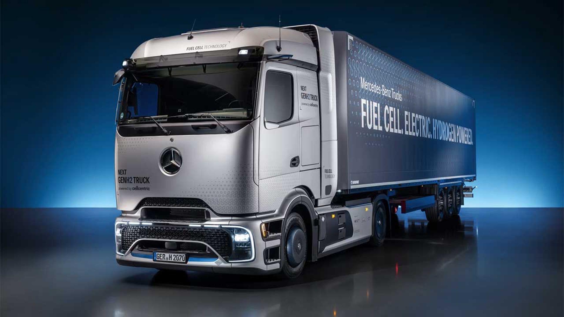 کامیون هیدروژنی مرسدس