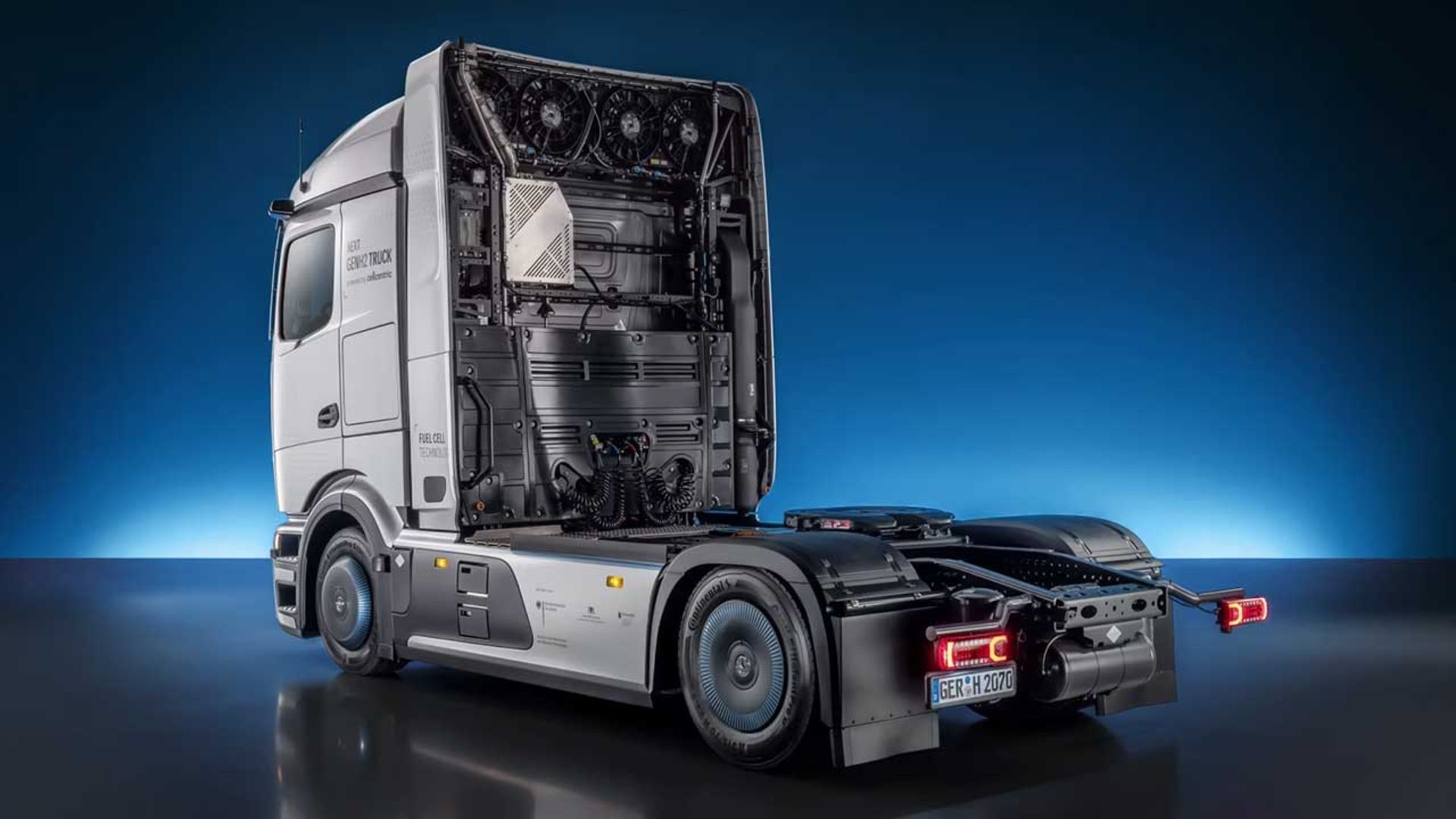 کامیون هیدروژنی مرسدس