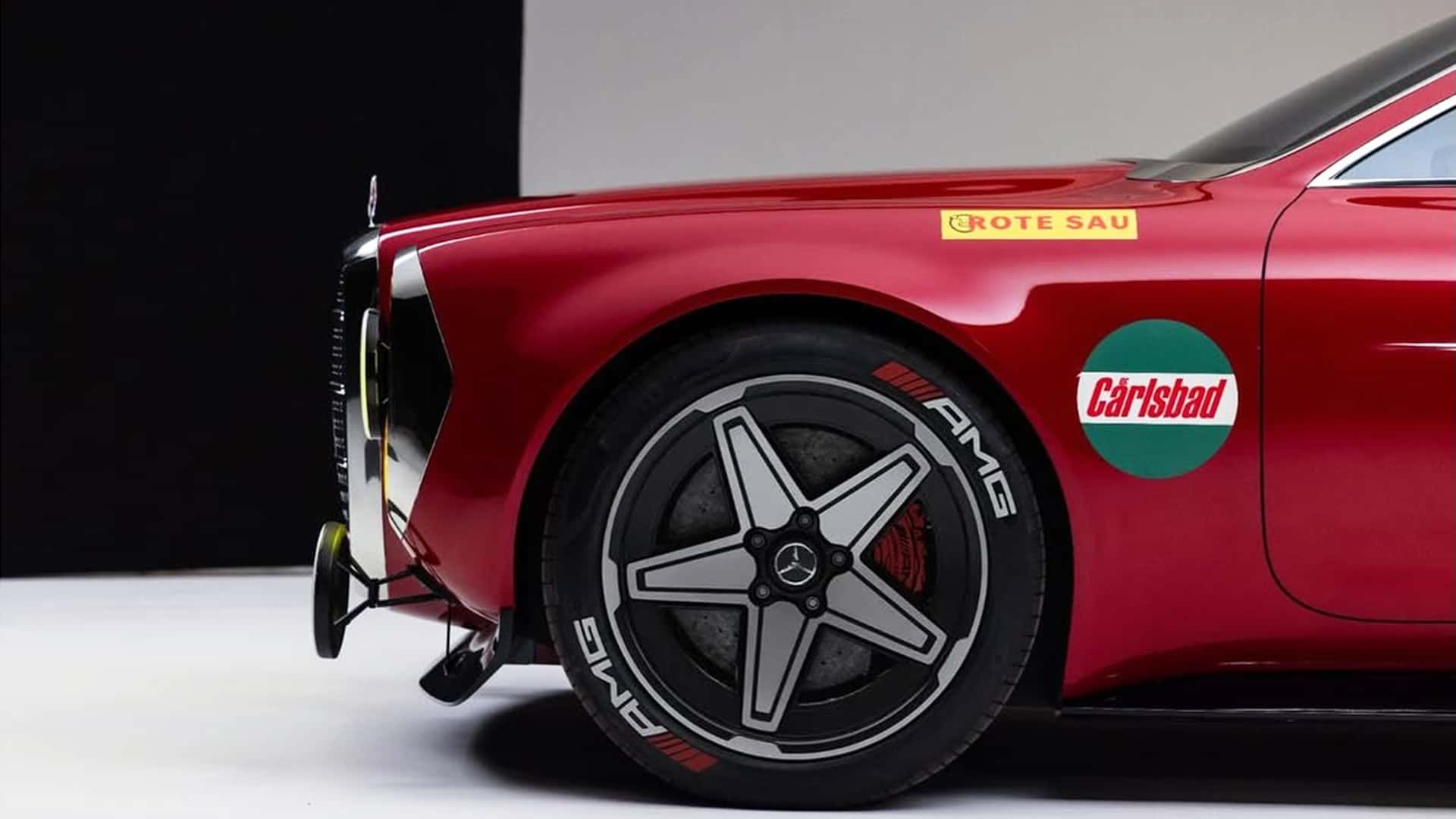 نسخه مدرن مرسدس 300 SEL 6.8 