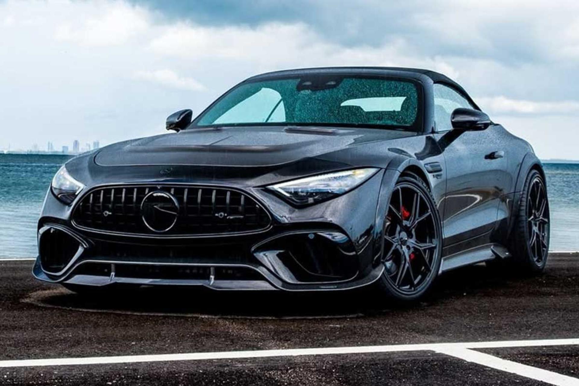 تیونینگ مرسدس SL63 منصوری