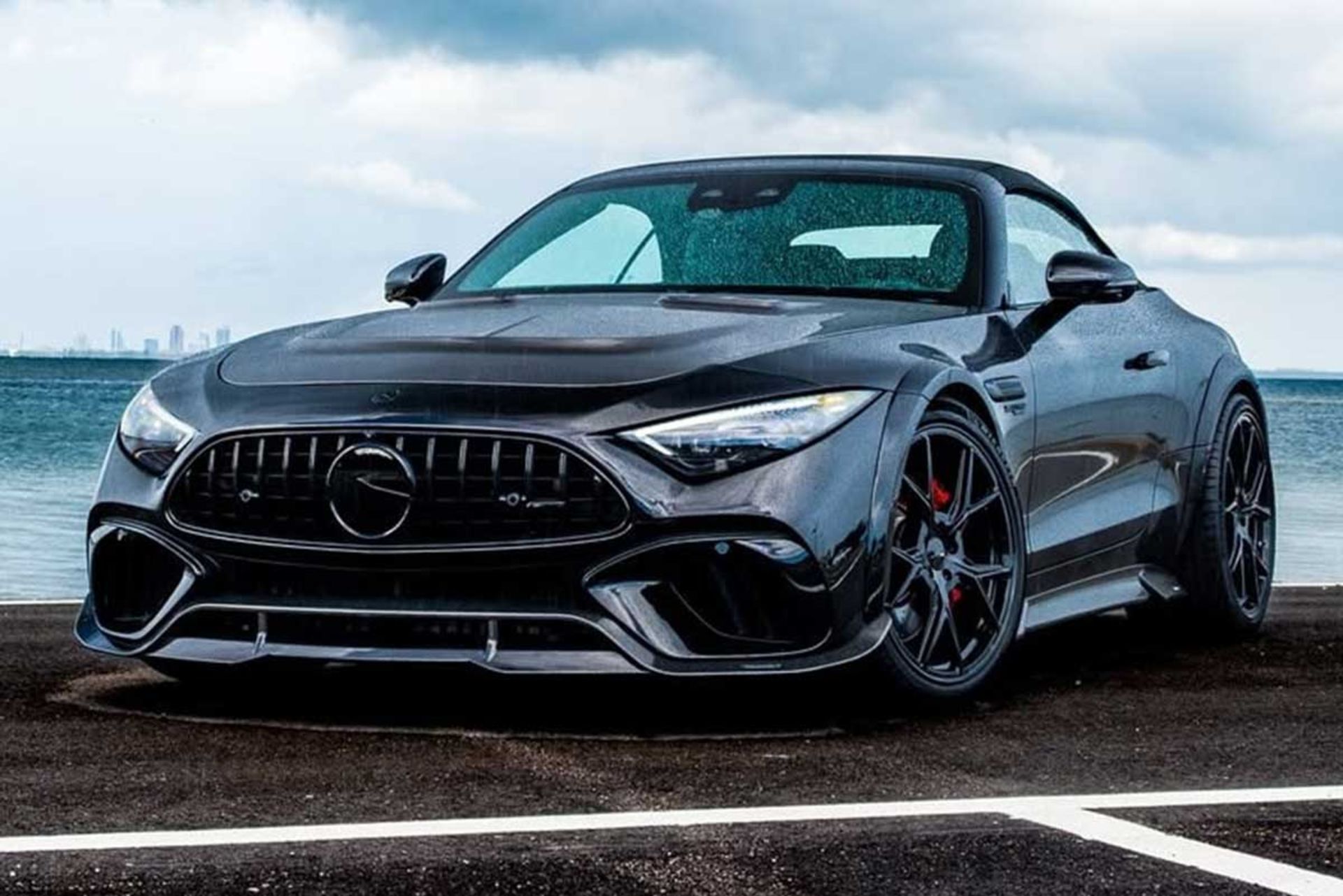 تیونینگ مرسدس SL63 منصوری