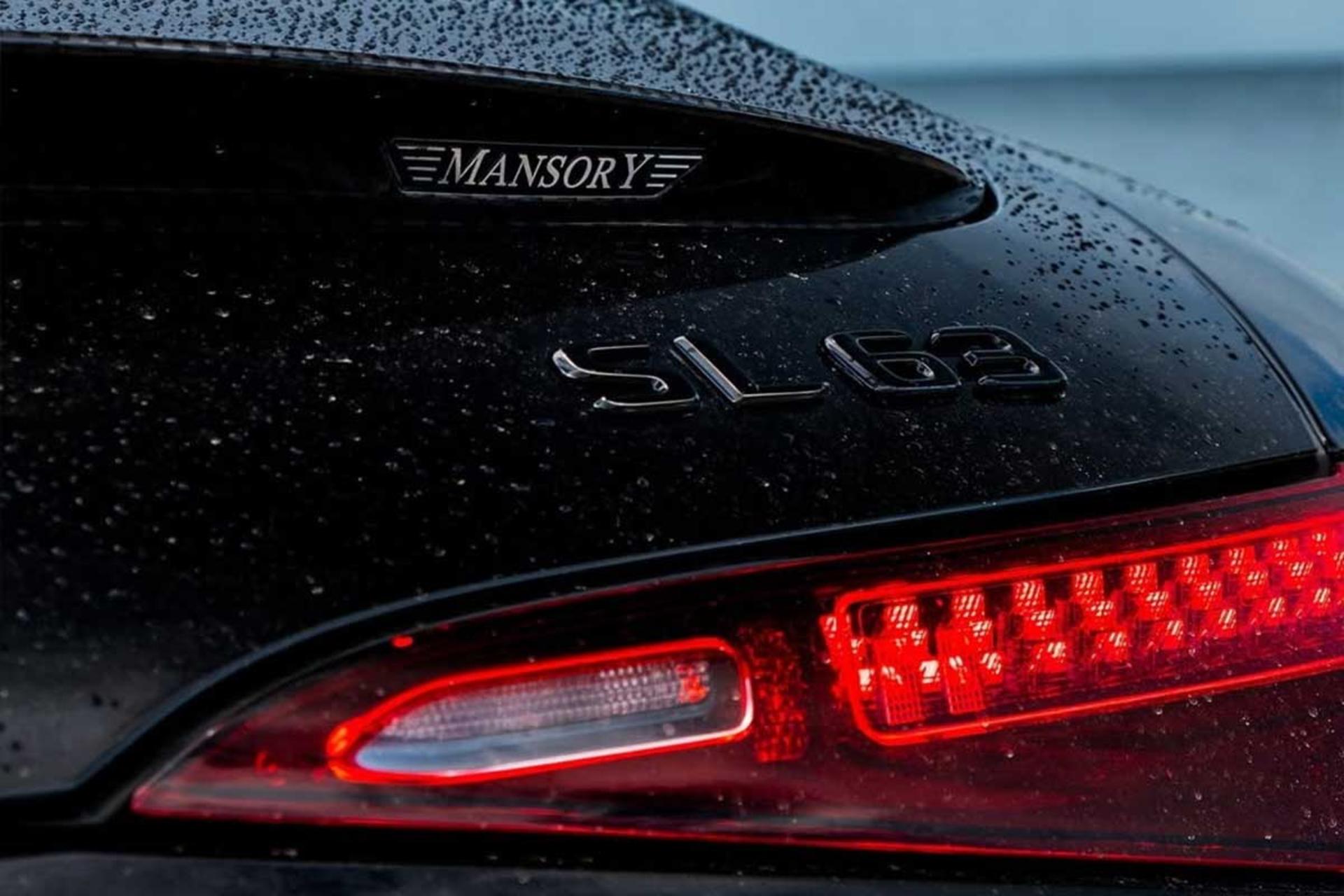 تیونینگ مرسدس SL63 منصوری