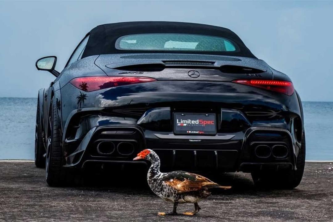 تیونینگ مرسدس SL63 منصوری