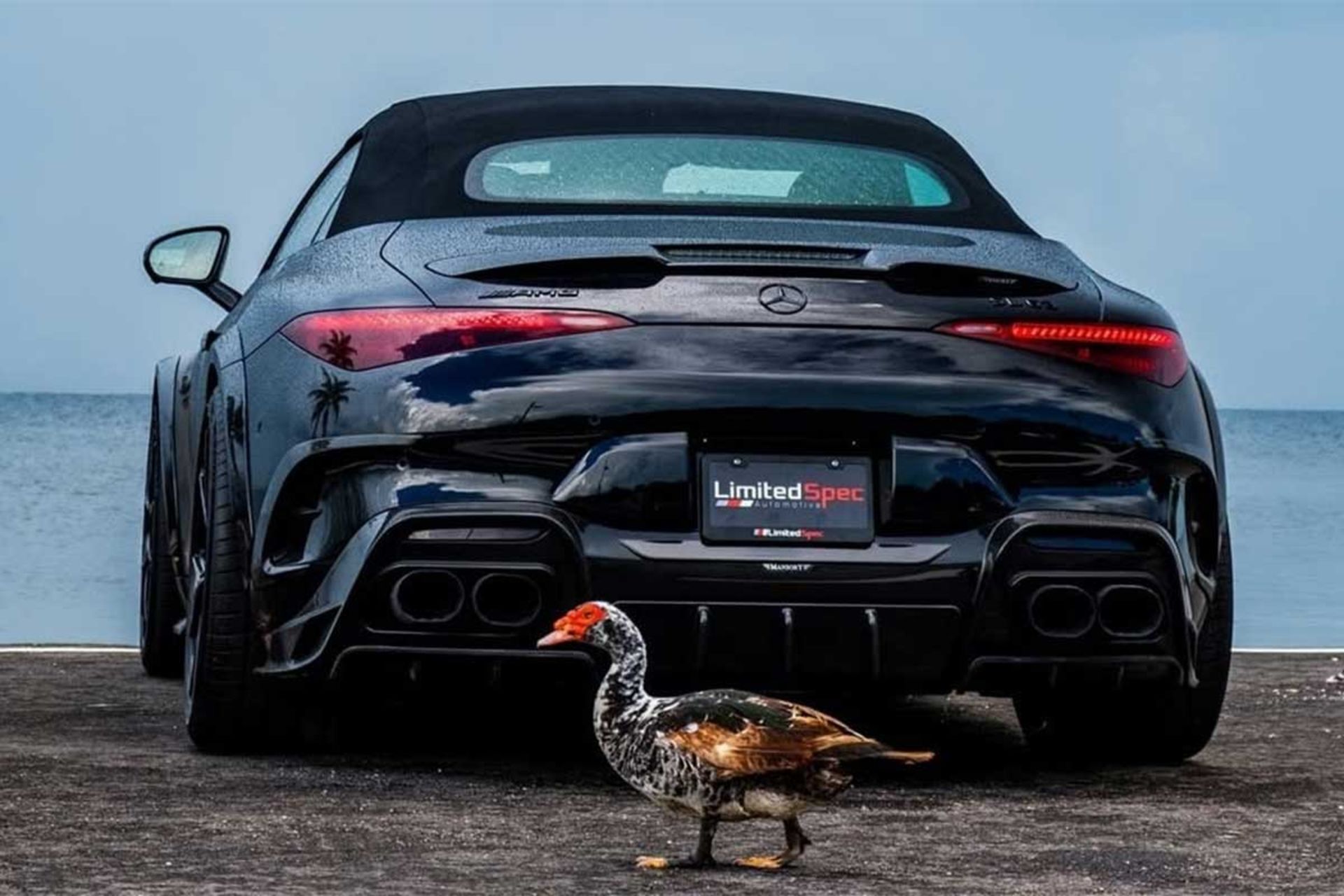تیونینگ مرسدس SL63 منصوری