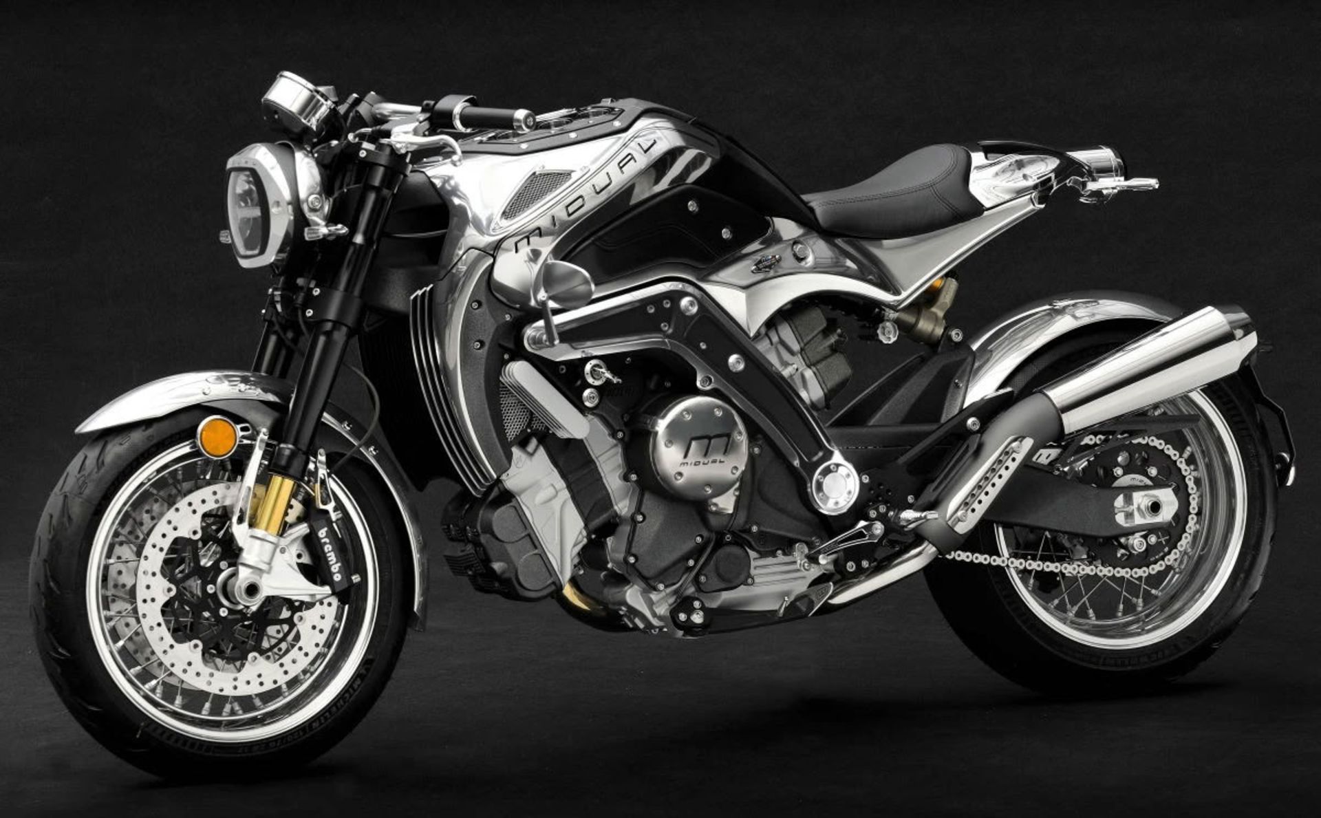 جلوی موتورسیکلت نیکد میدوآل تایپ 1 سری 3