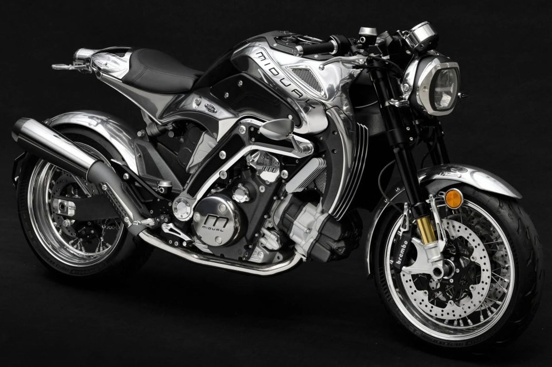 موتورسیکلت نیکد میدوآل تایپ 1 سری 3 نقره ای