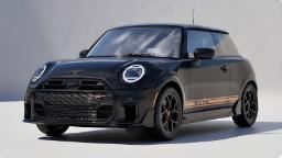 خودرو مینی (Mini) مدل GT-1998 با رنگ مشکی و خطوط نارنجی