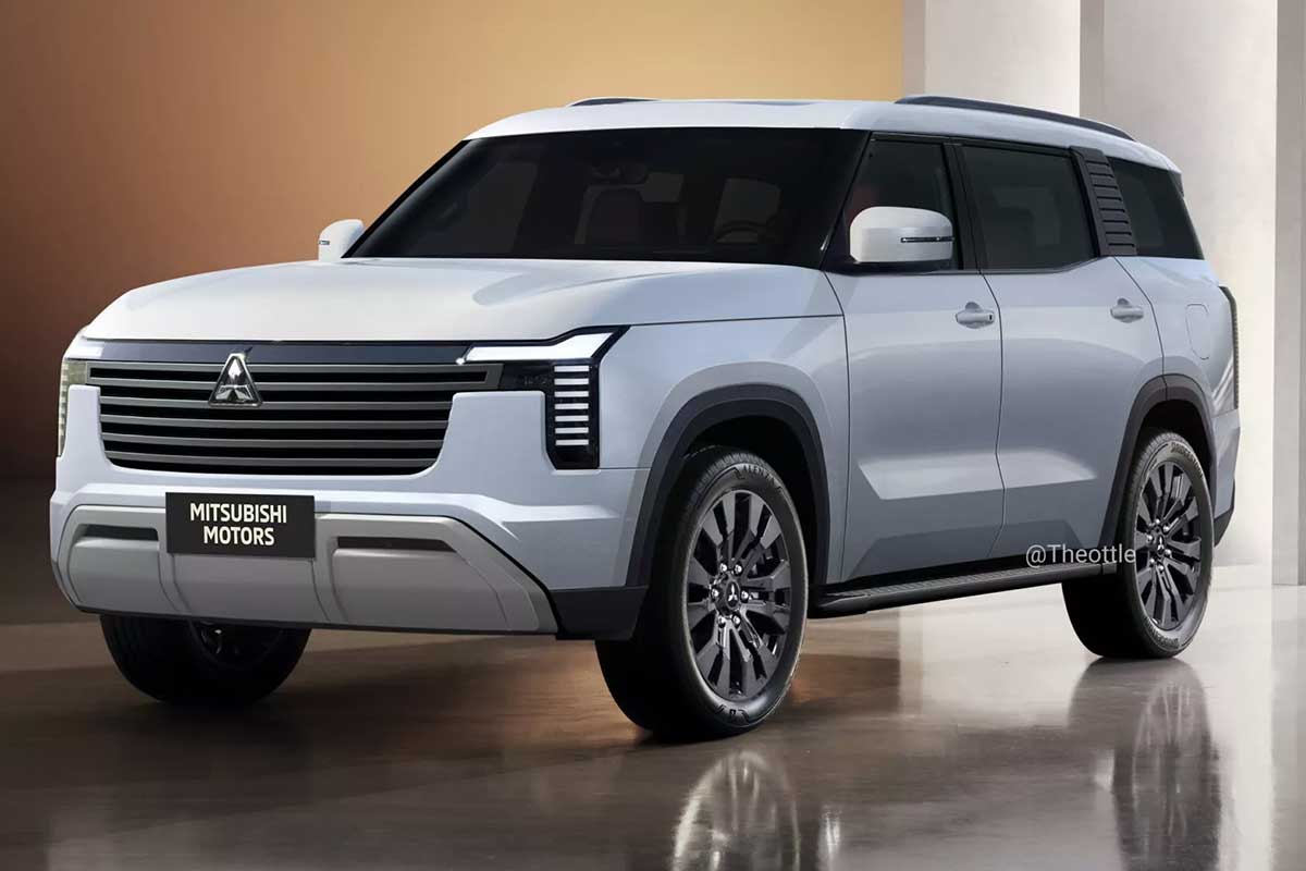 طراحی احتمالی نسل جدید میتسوبیشی پاجرو را ببینید