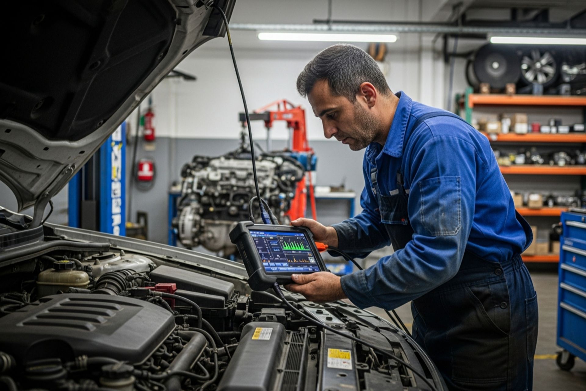 عیب یابی تخصصی خودرو در تعمیرگاه مدرن و مجهز