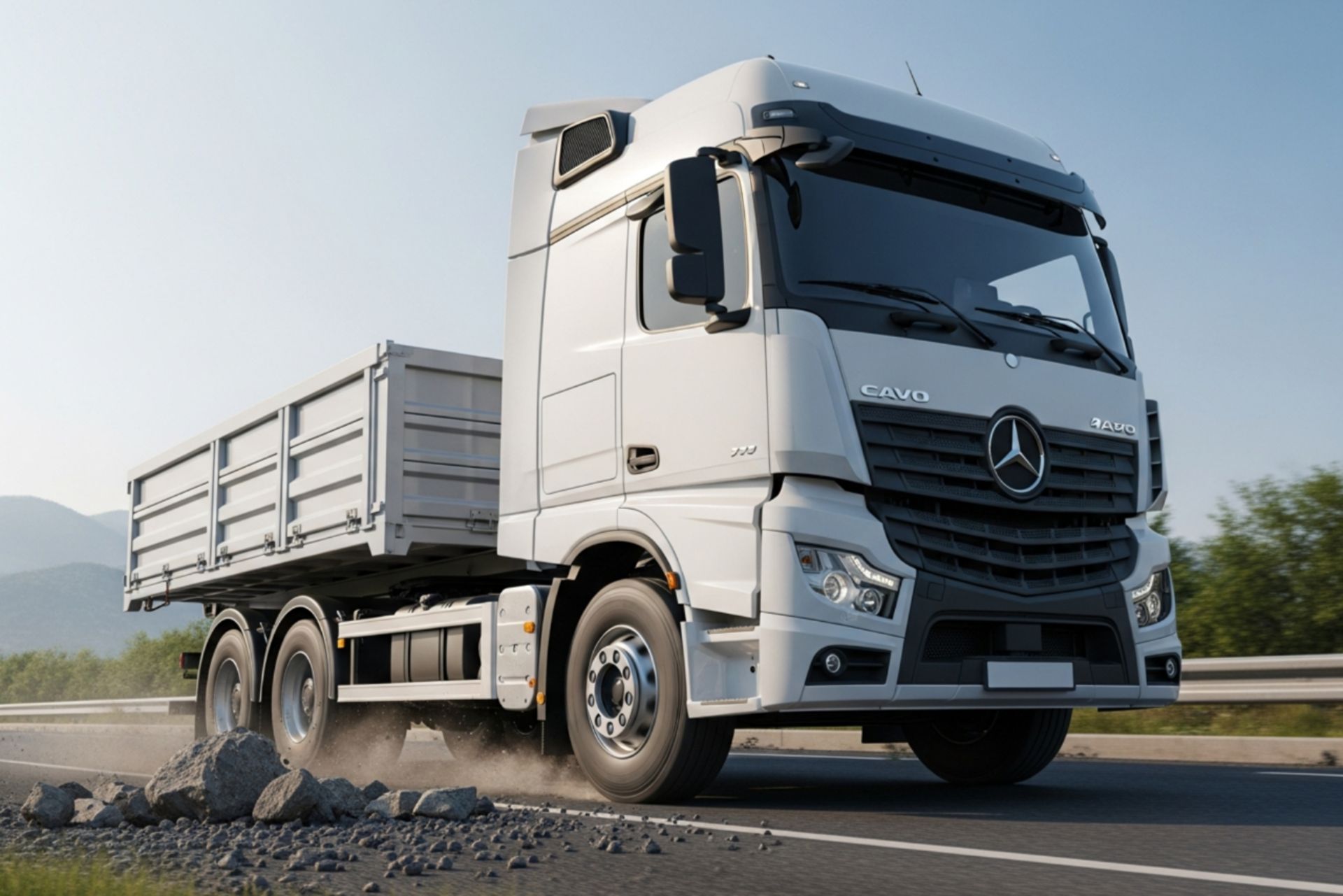 سیستم تعلیق بادی هوشمند در کامیون مدرن