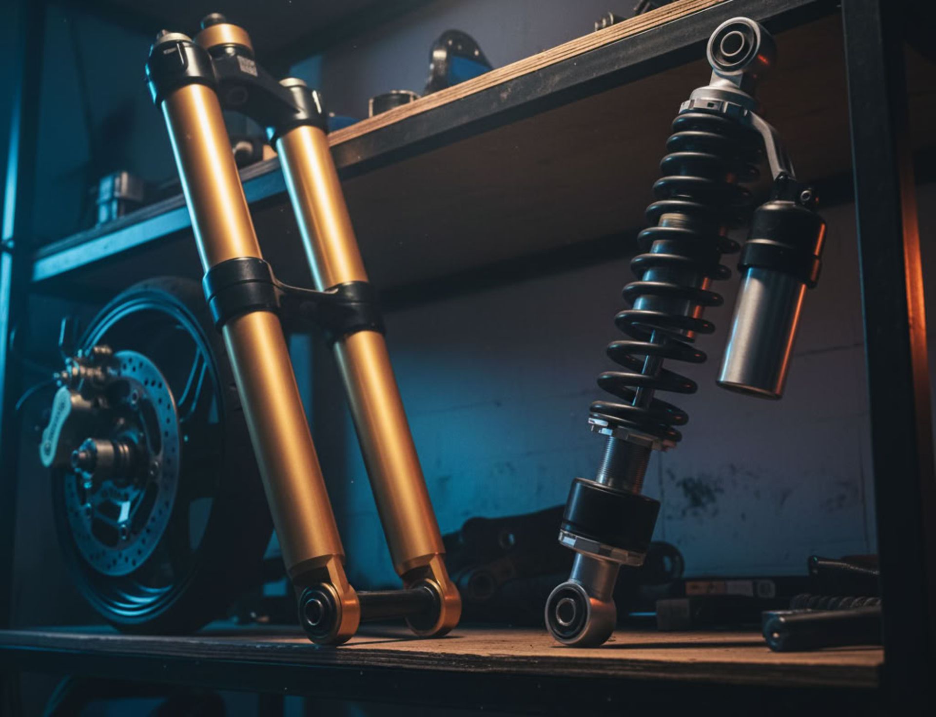 سیستم تعلیق هیدرولیکی و تلسکوپی