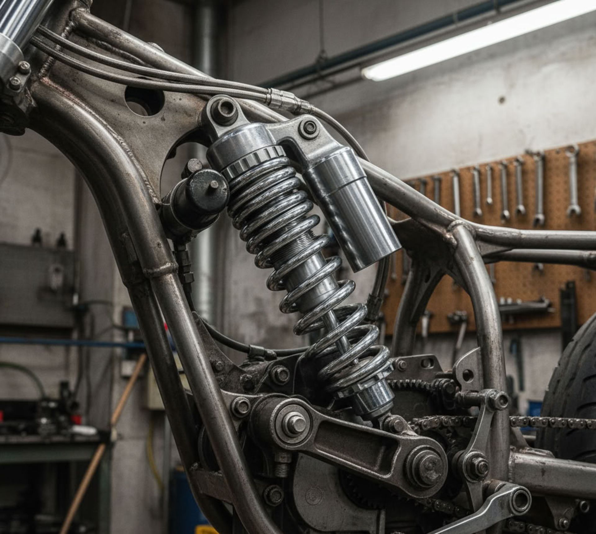 سیستم تعلیق عادی تلسکوپی