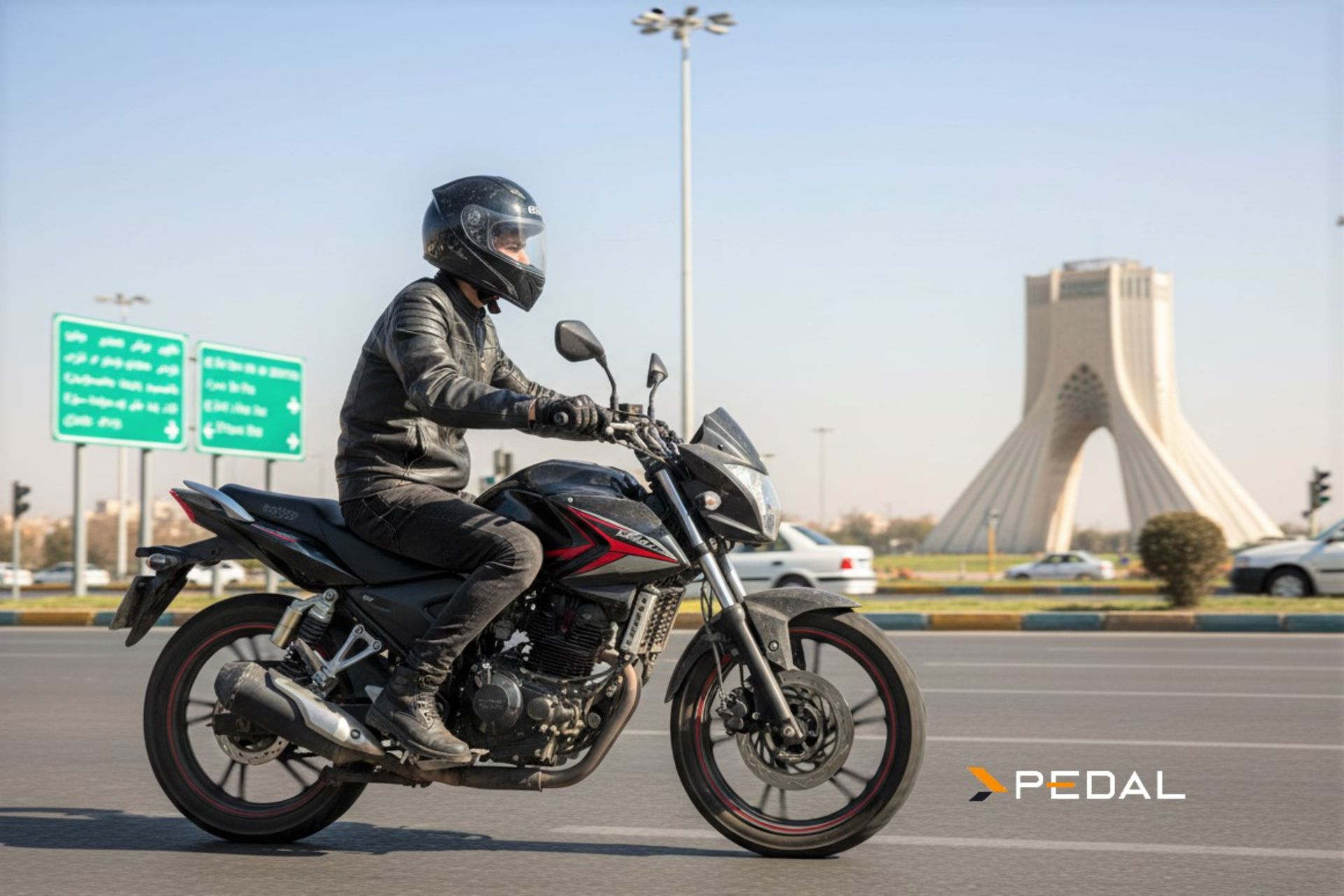 motorcycle iran biker