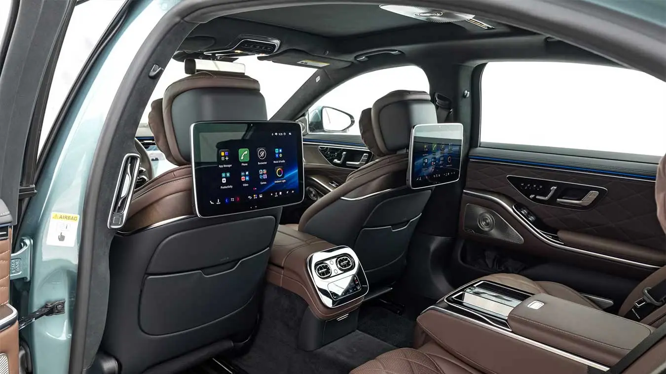 کابین عقب مرسدس بنز S کلاس 2027