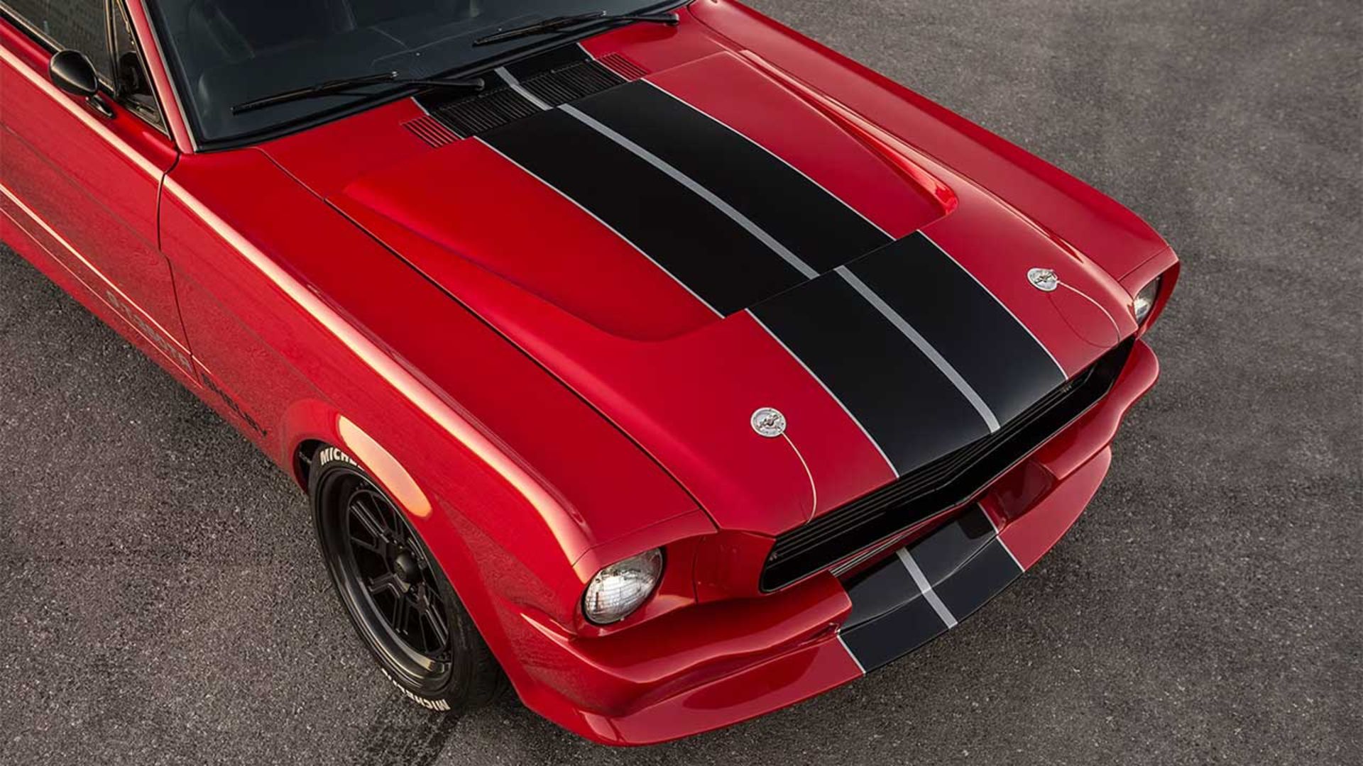 موستانگ شلبی GT350TR رستوماد