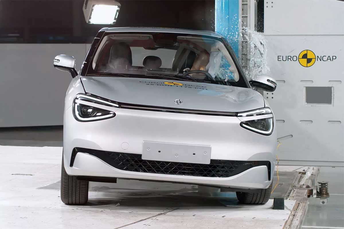 عملکرد ضعیف و خطرناک هاچ‌بک برقی دانگ‌فنگ نامی در آزمون‌های یورو انکپ