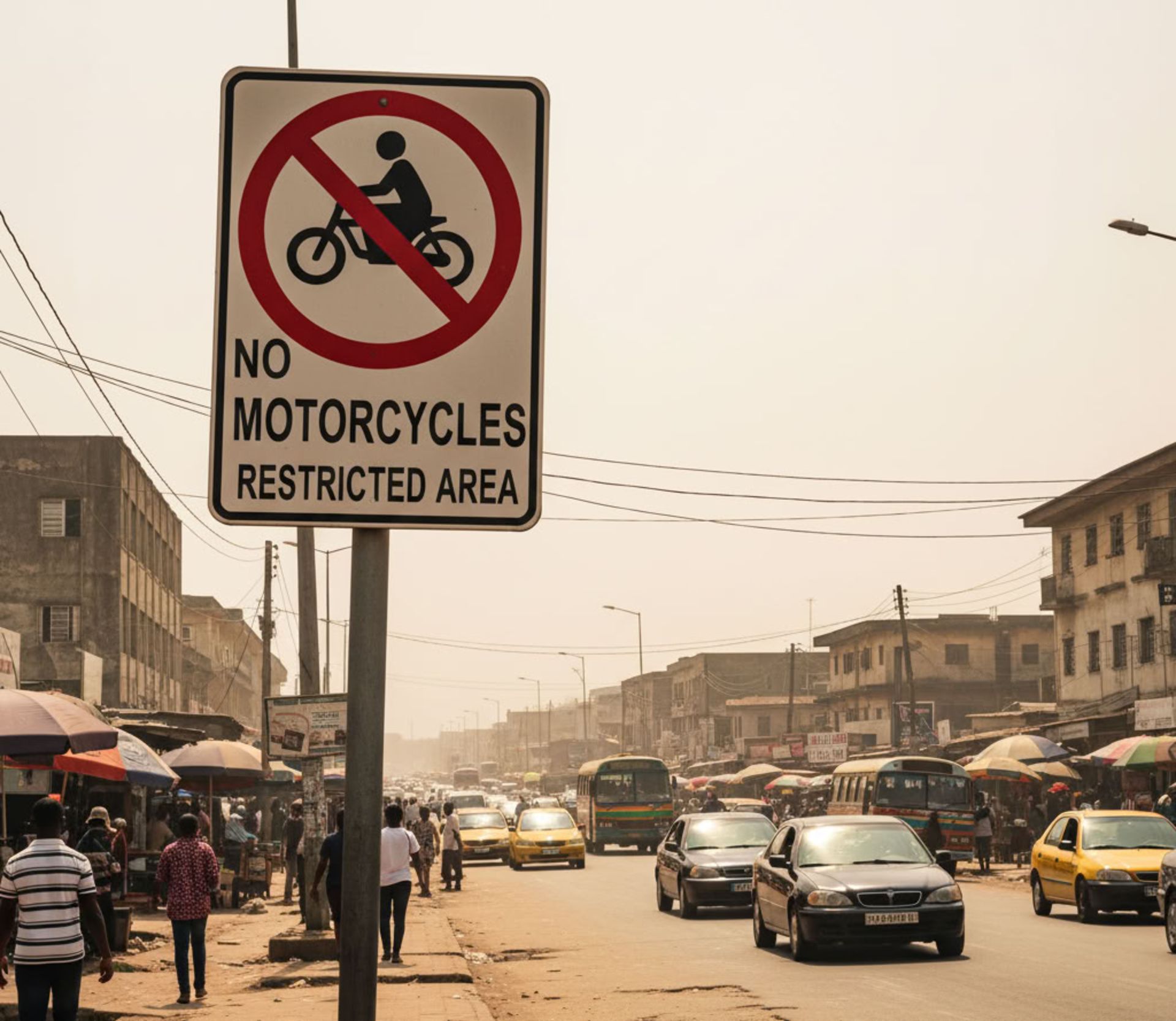 نیجریه بدون موتورسیکلت