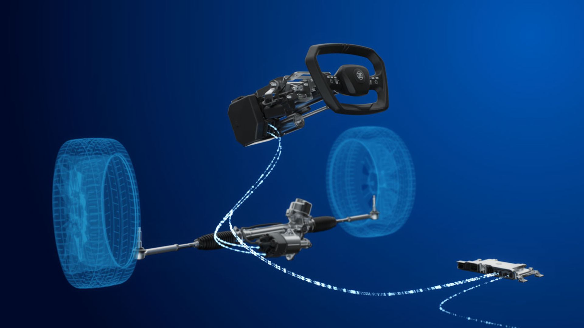 تکنولوژی فرمان خودرو بدون اتصال مکانیکی