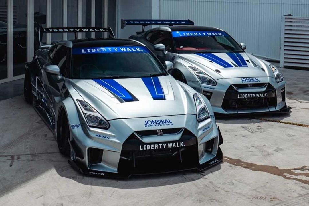 نیسان GT-R با کیت تیونینگ لیبرتی واک