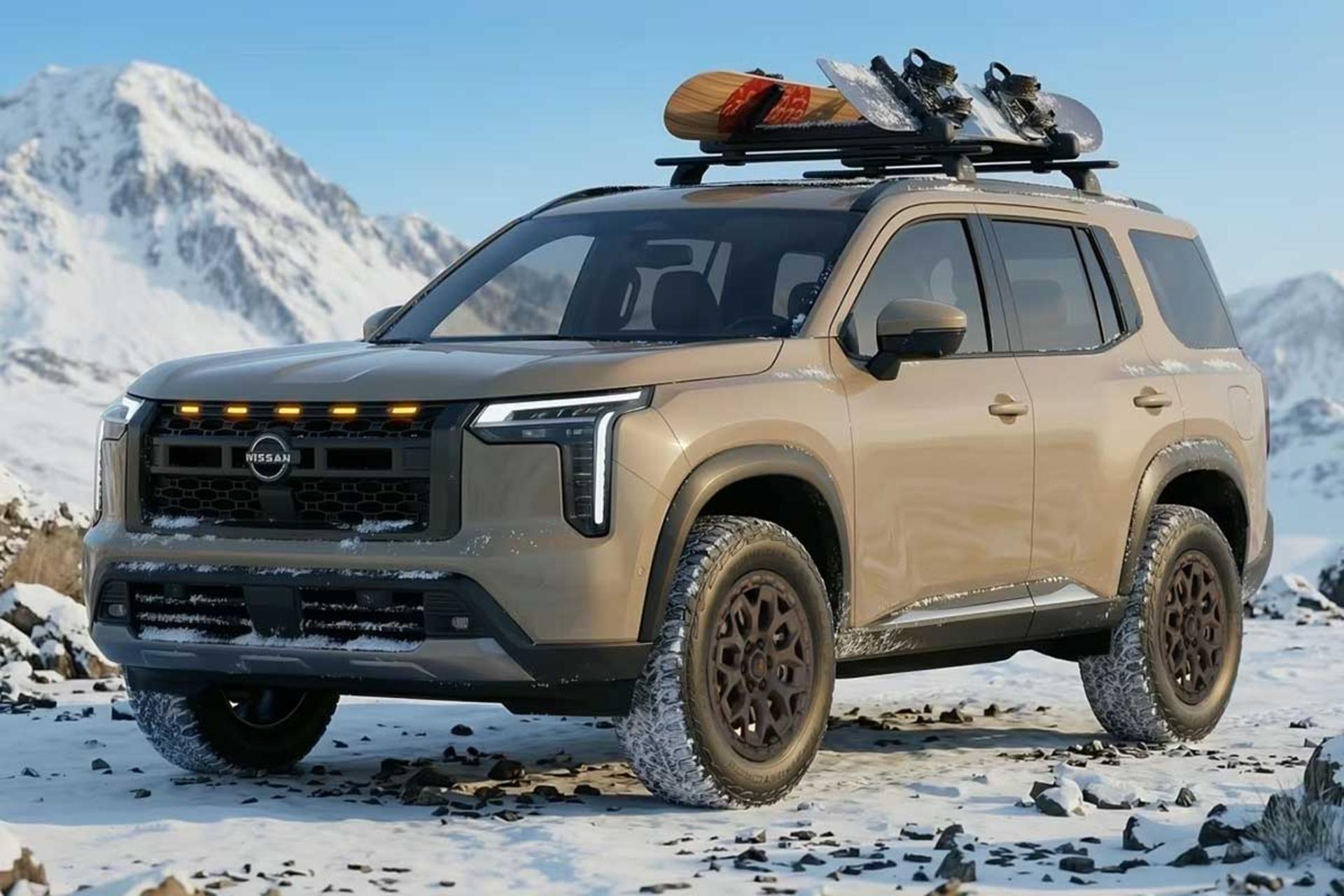 نیسان پت‌فایندر شاسی مستقل