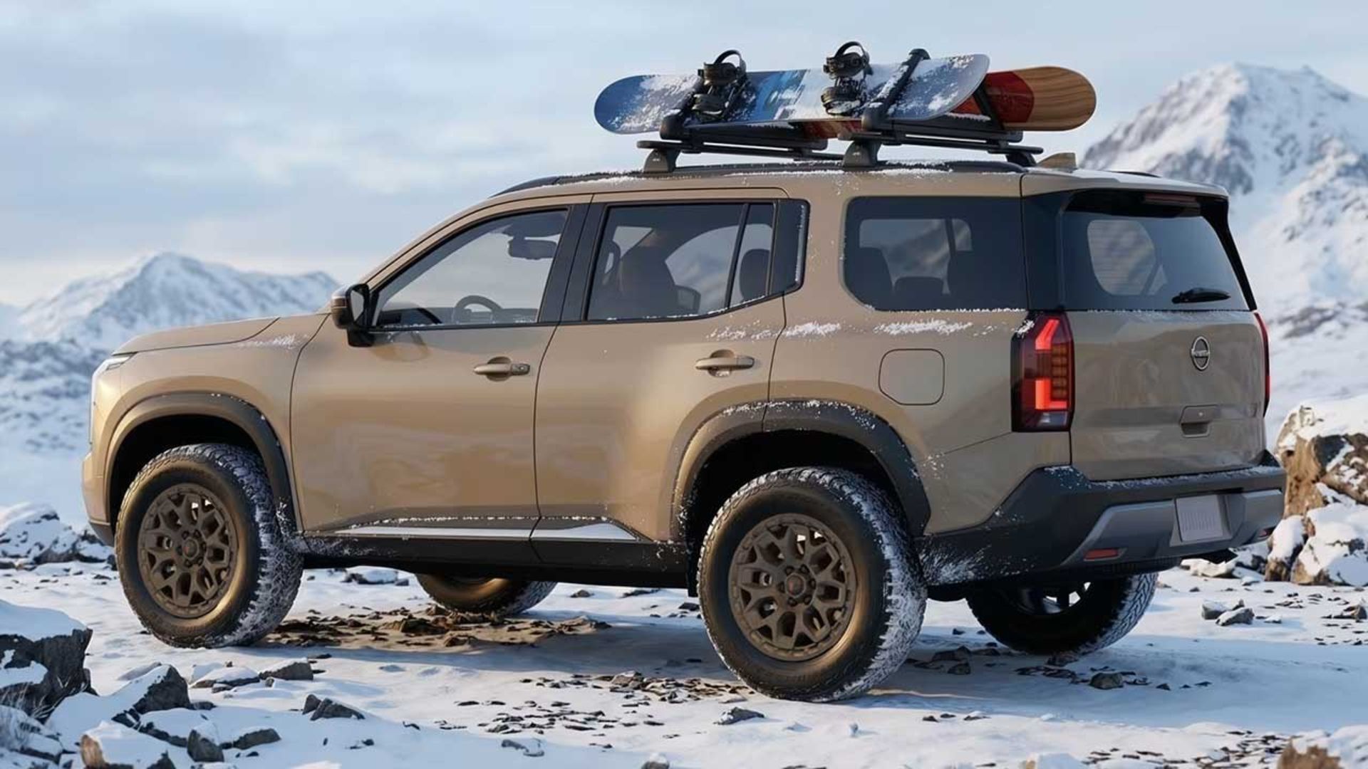 نیسان پت‌فایندر شاسی مستقل