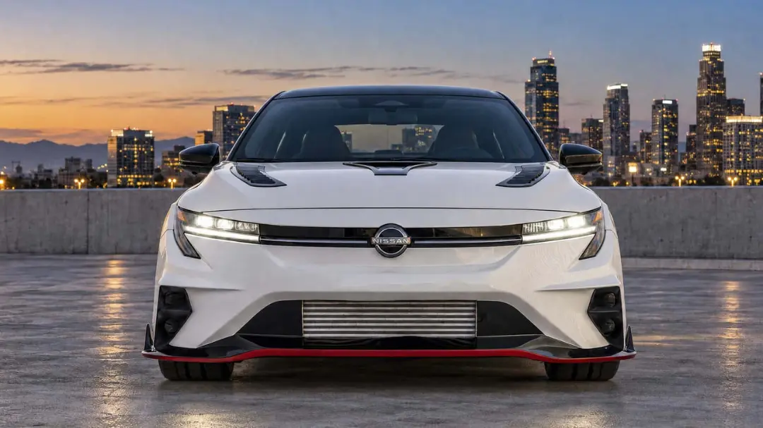 خودرو نیسان سنترا (Nissan Sentra) Spec-V با تجهیزات GT-R در نمای جلو