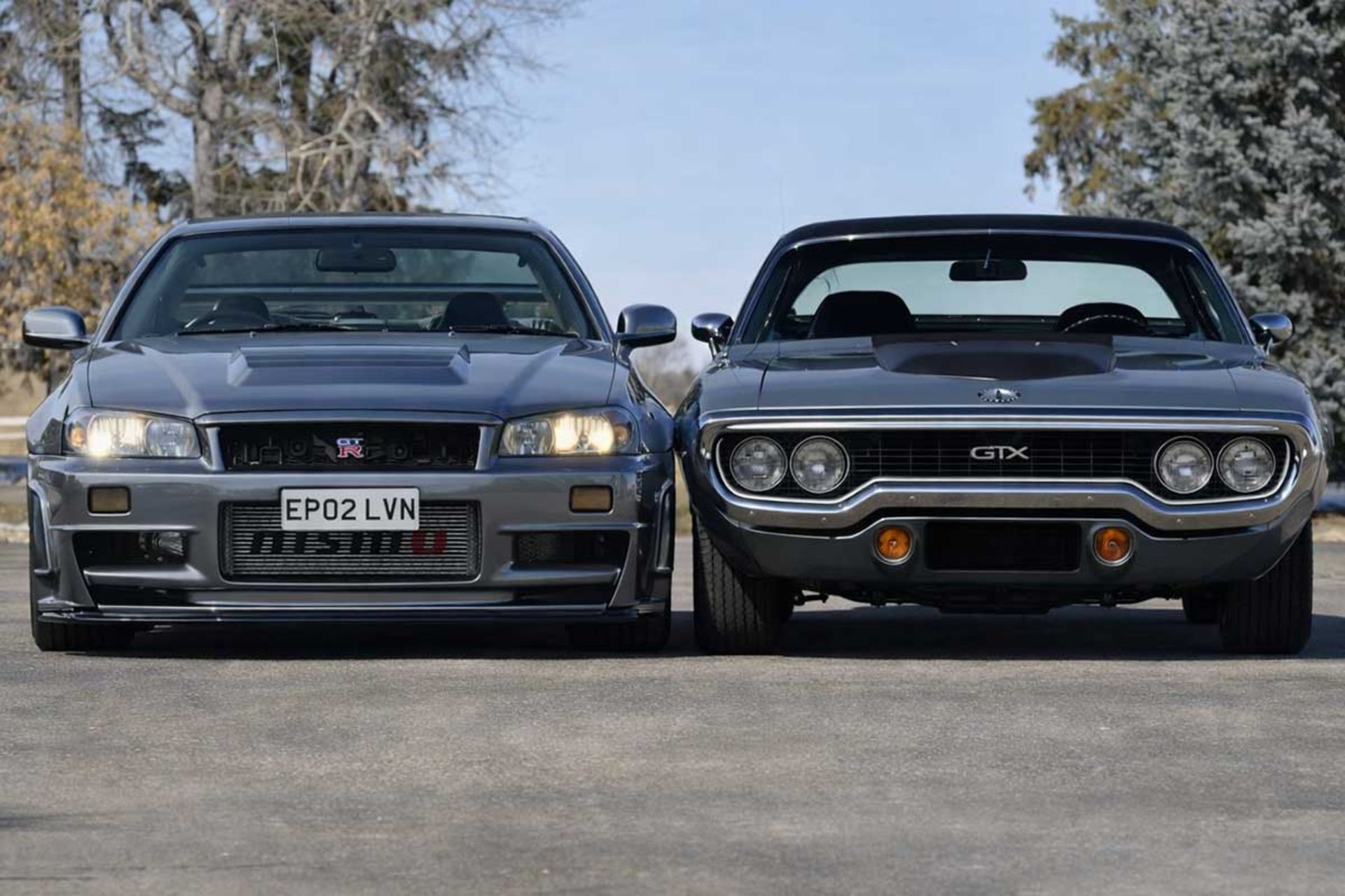 پلیموث GTX مدل 1971 یا نیسان اسکای‌لاین مدل 2002؟