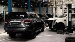 خودروهای نیسان ترا (Nissan Terra) در تعمیرگاه مجهز نمایندگی